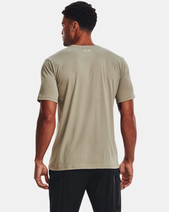 Men's UA Stacked Logo Fill T-Shirt, Gray, pdpMainDesktop image number 1